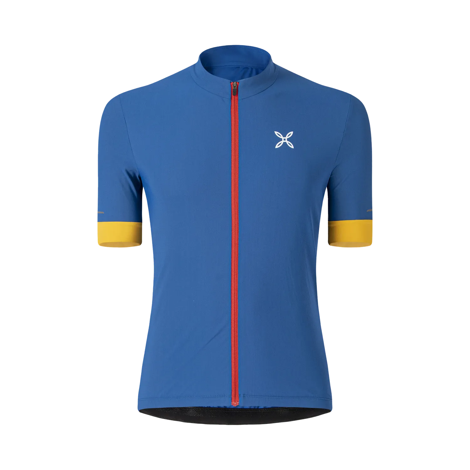 Montura Terra Full Zip t-shirt bleu marine col zippé