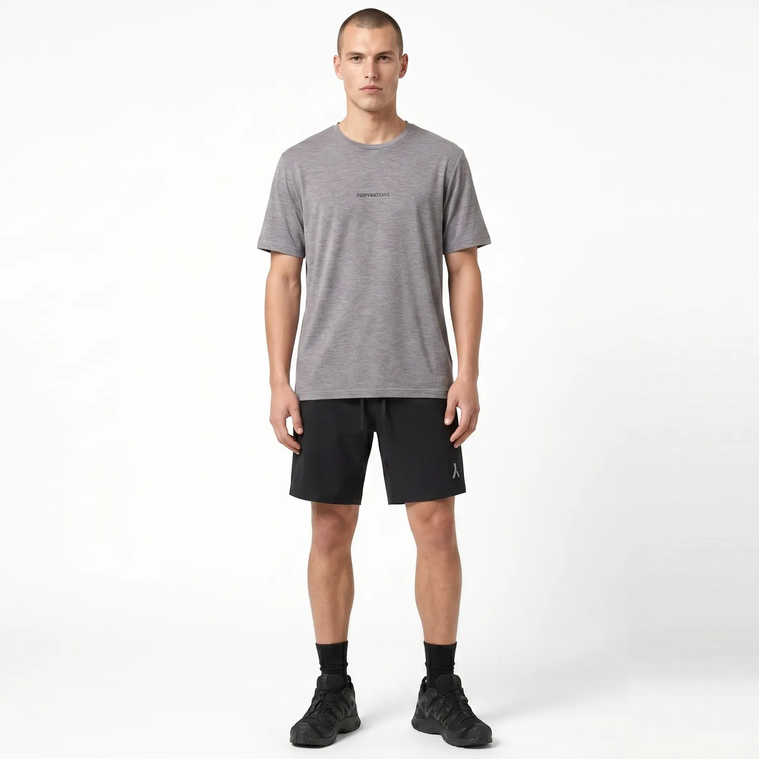 INSPYRATIONS ACTYV short homme noir stretch
