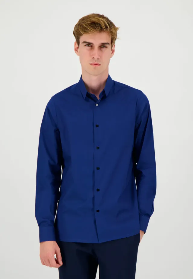 Pierre Talamon Prince chemise bleue homme