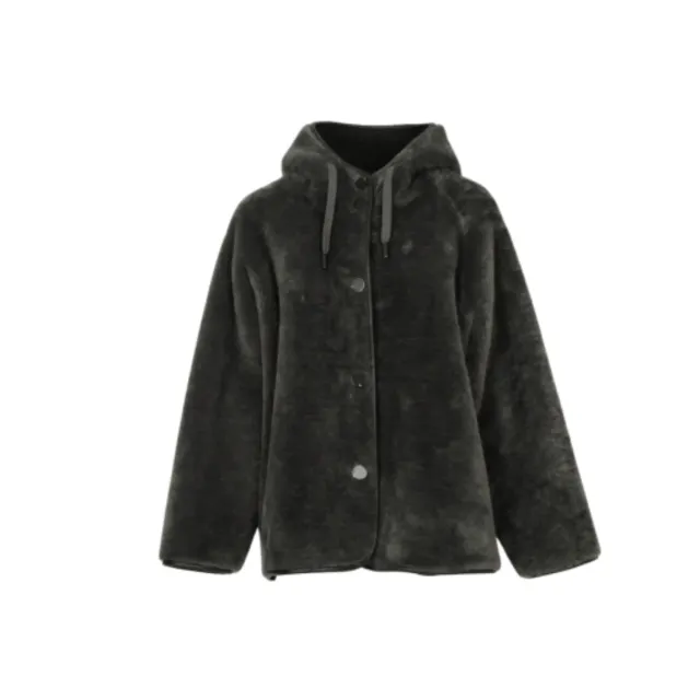 Oakwood Sopra 65255 veste fausse fourrure anthracite