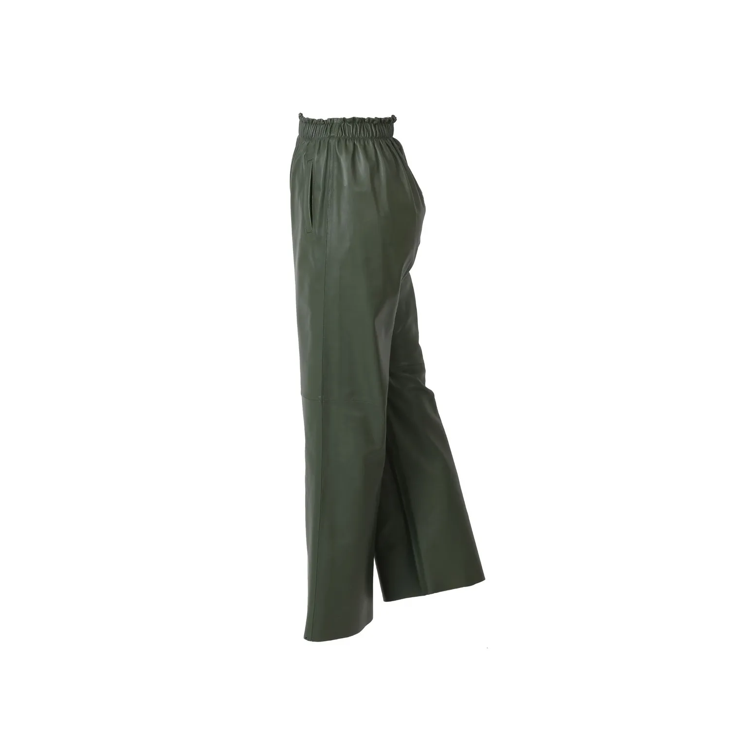 Oakwood Uranus 64599 pantalon cuir kaki large
