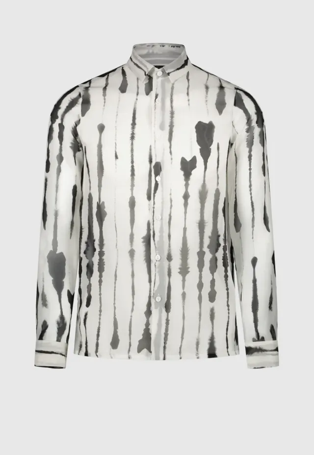 Pierre Talamon Encre chemise bleu encre
