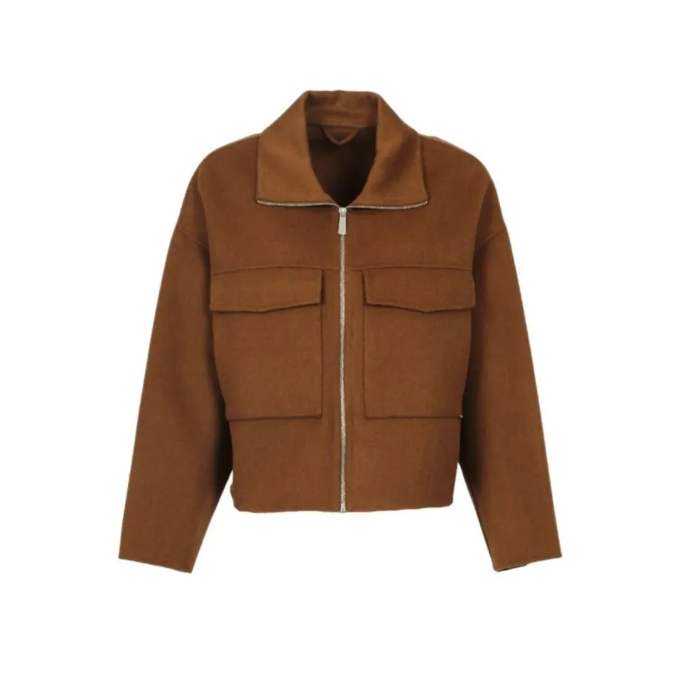 Oakwood Gigi 65354 veste laine tabacco courte