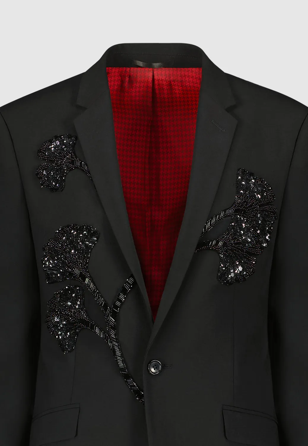 Pierre Talamon Costume noir brodé homme cérémonie