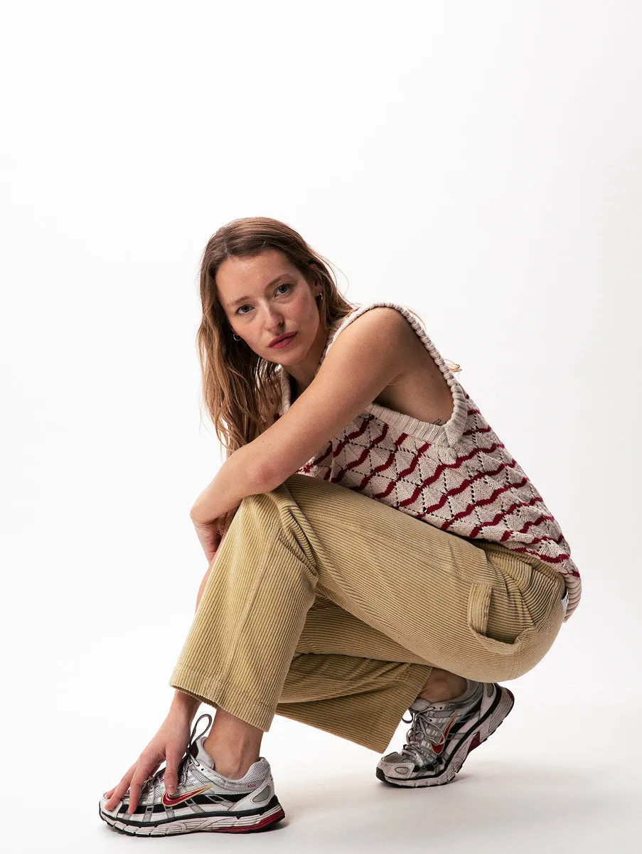 Cotelé Paris Charpentier Paille pantalon paille