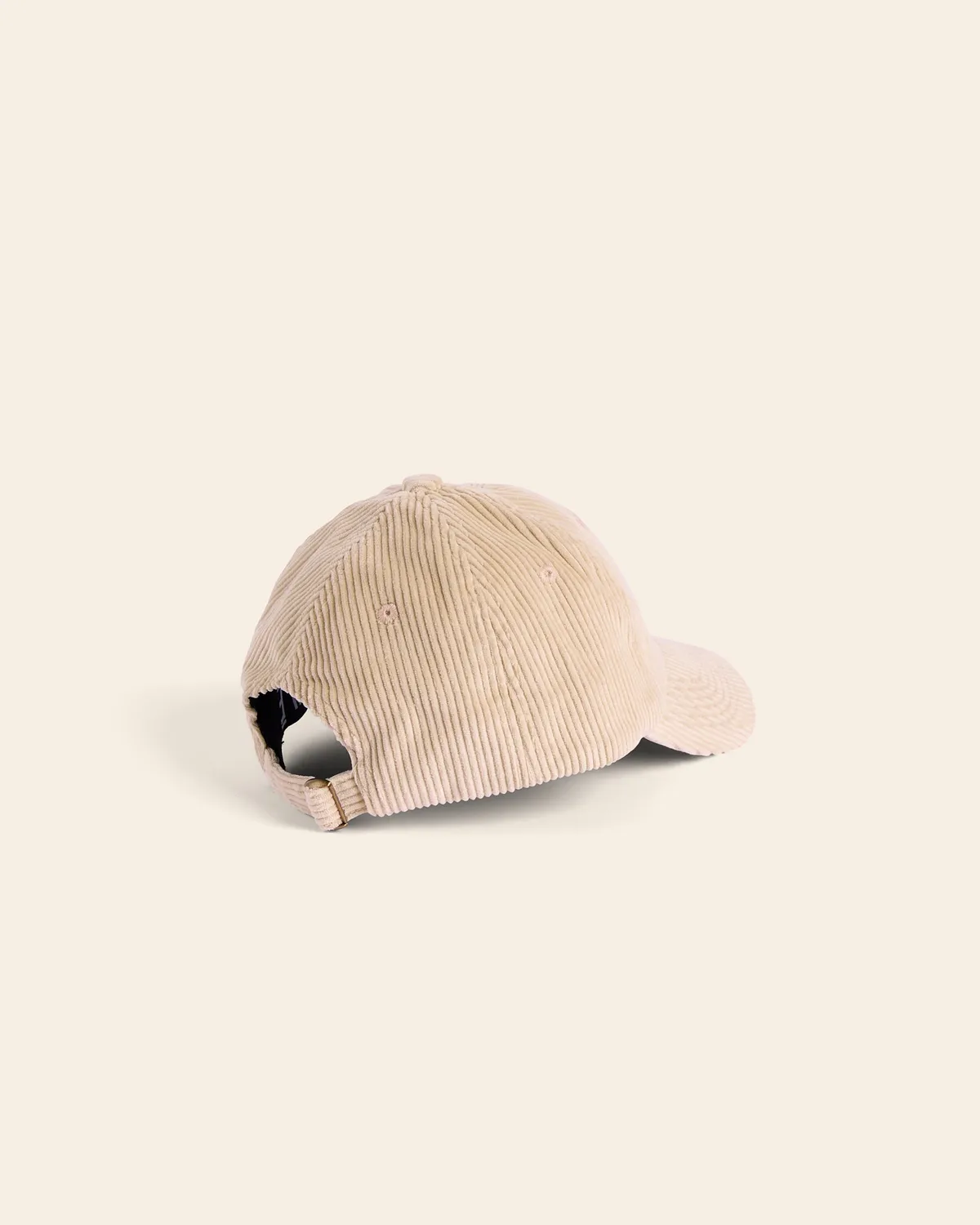 Cotelé Paris Casquette Sable velours coton