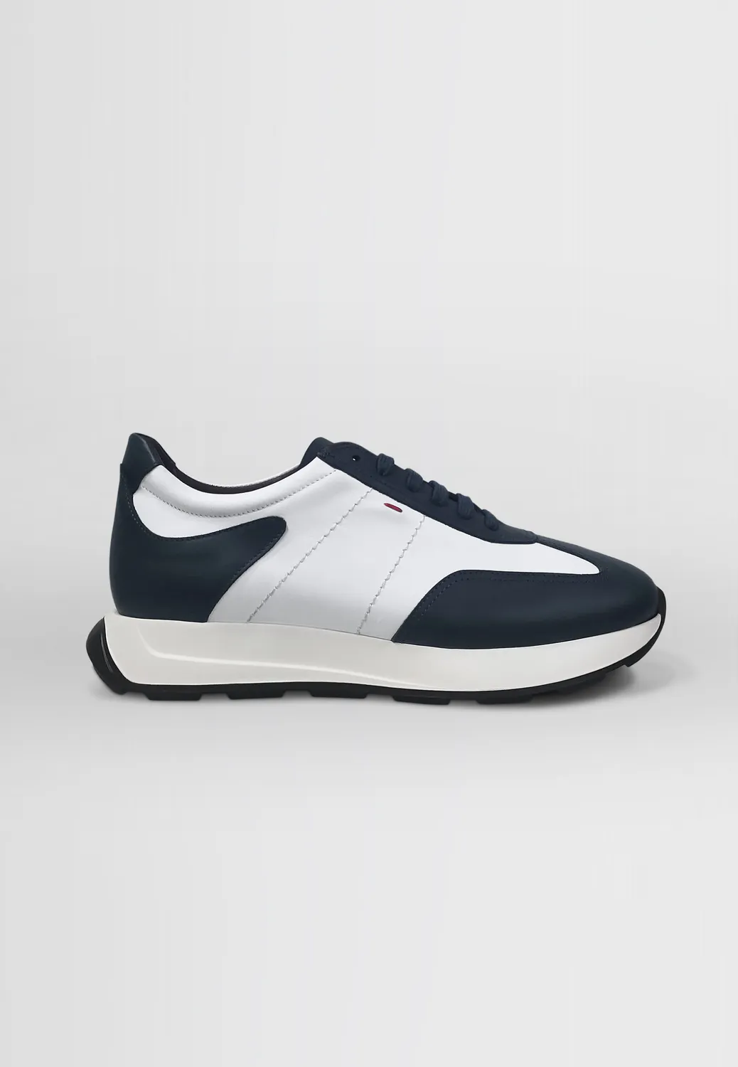 Pierre Talamon Bicolores sneakers navy blanc