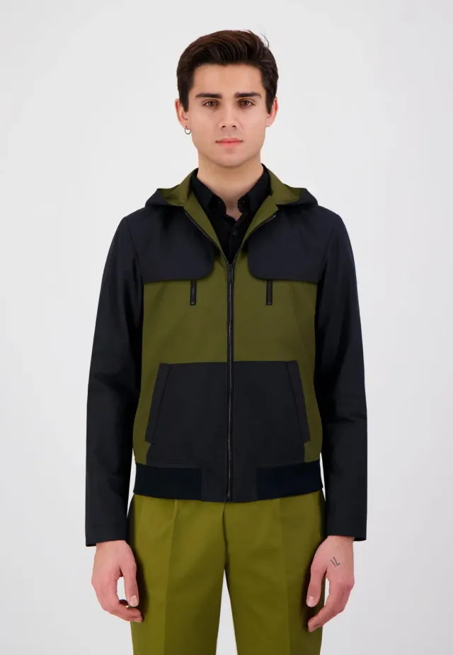 Pierre Talamon Alexandre blouson kaki noir