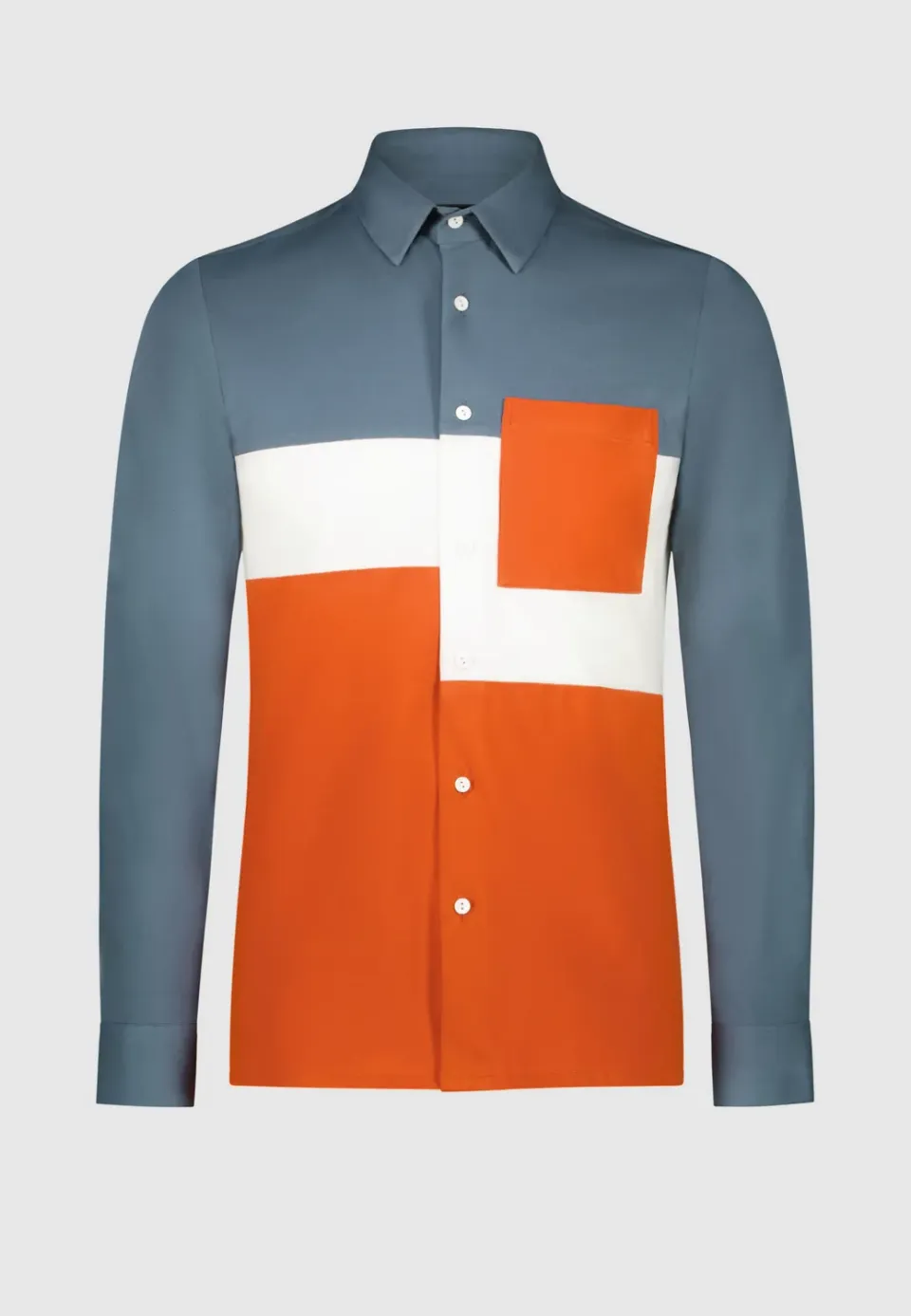 Pierre Talamon Tricolore chemise