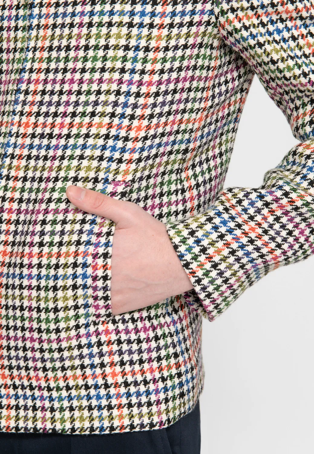 Pierre Talamon blouson multicolore zippé chaud