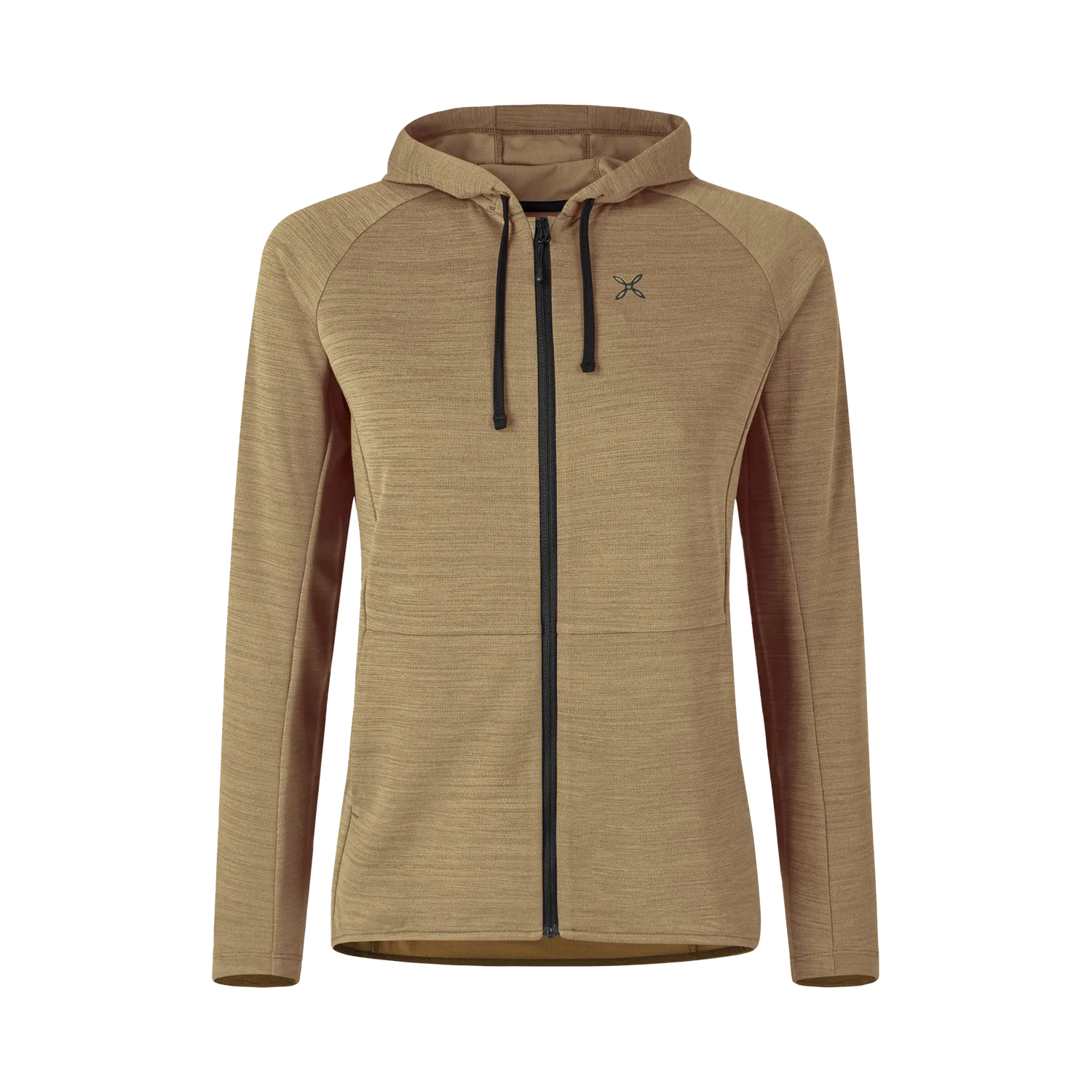 Montura Timeless Maglia polaire femme moutarde zippée légère