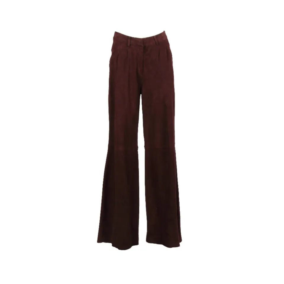 Oakwood Jody 65272 pantalon cuir velours porto large