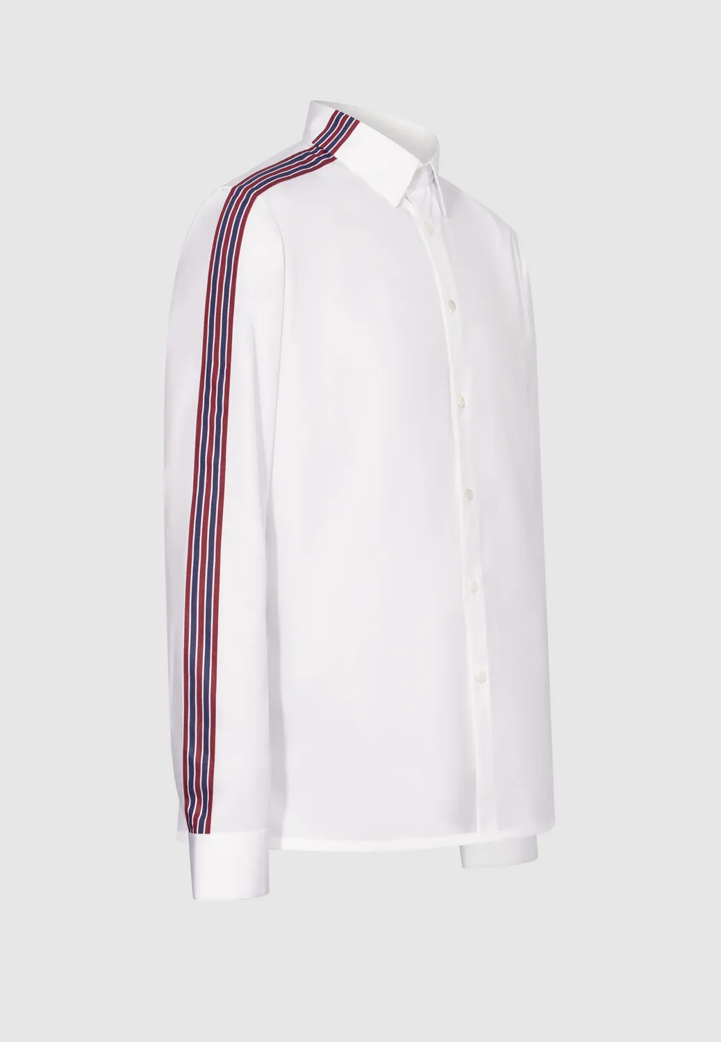 Pierre Talamon Regatta chemise blanche rayée coton
