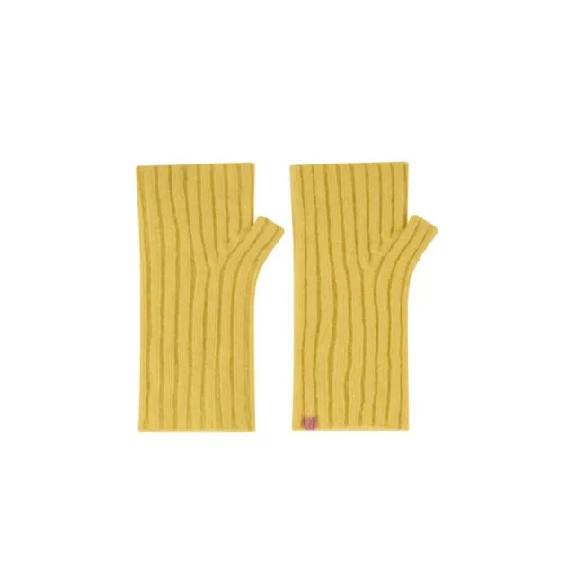 Oakwood Divine 65165 mitaines cachemire jaune clair