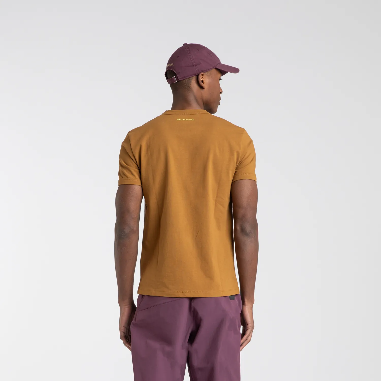 Montura Wire t-shirt coton bio marron bronze imprimé
