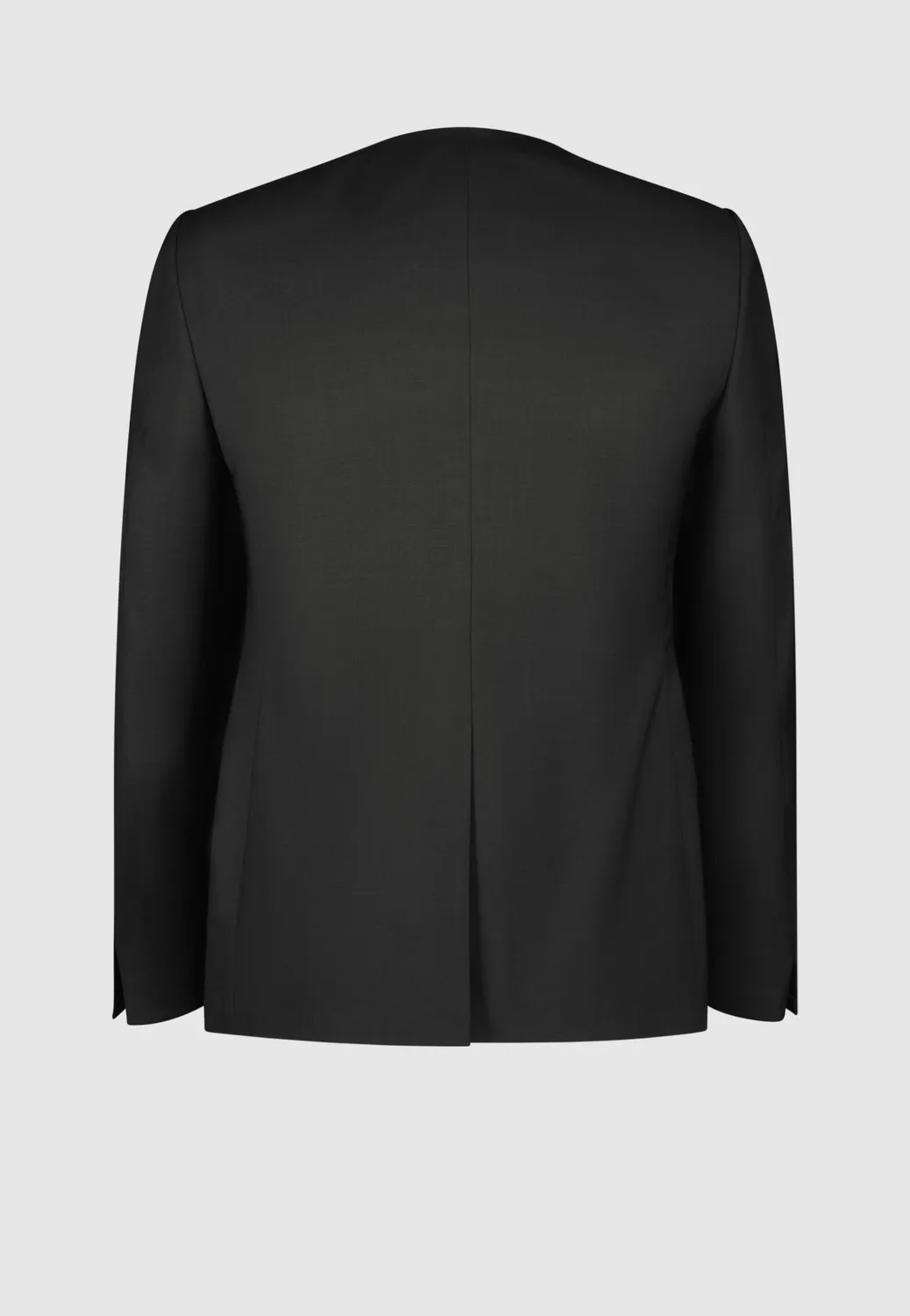 Pierre Talamon Sans Col Noir costume homme noir