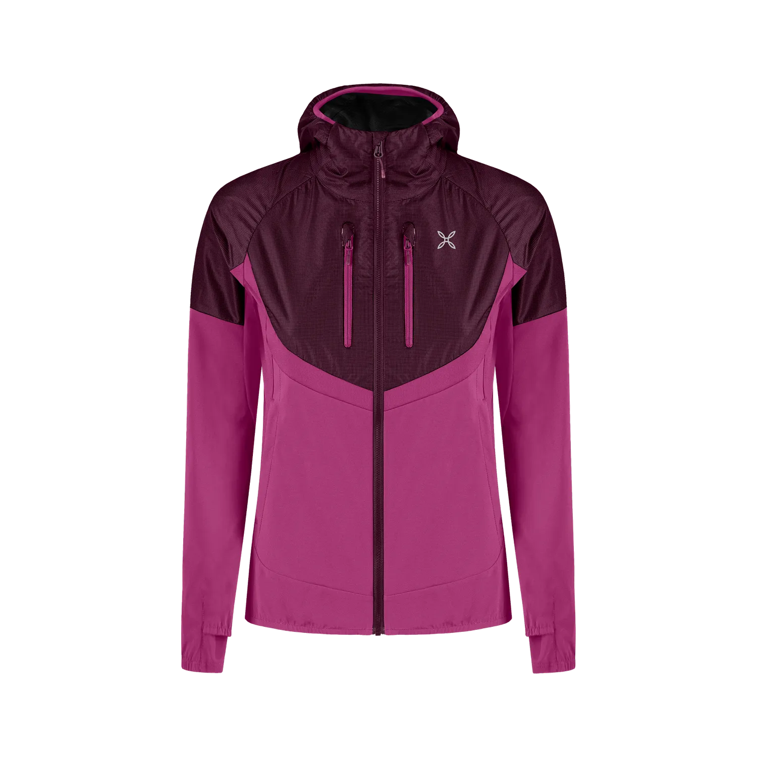 Montura Spitze Hybrid veste femme tabac coupe-vent chaude