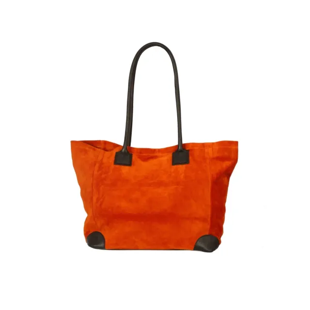 Oakwood Pampa 65190 sac cabas croûte cuir orange