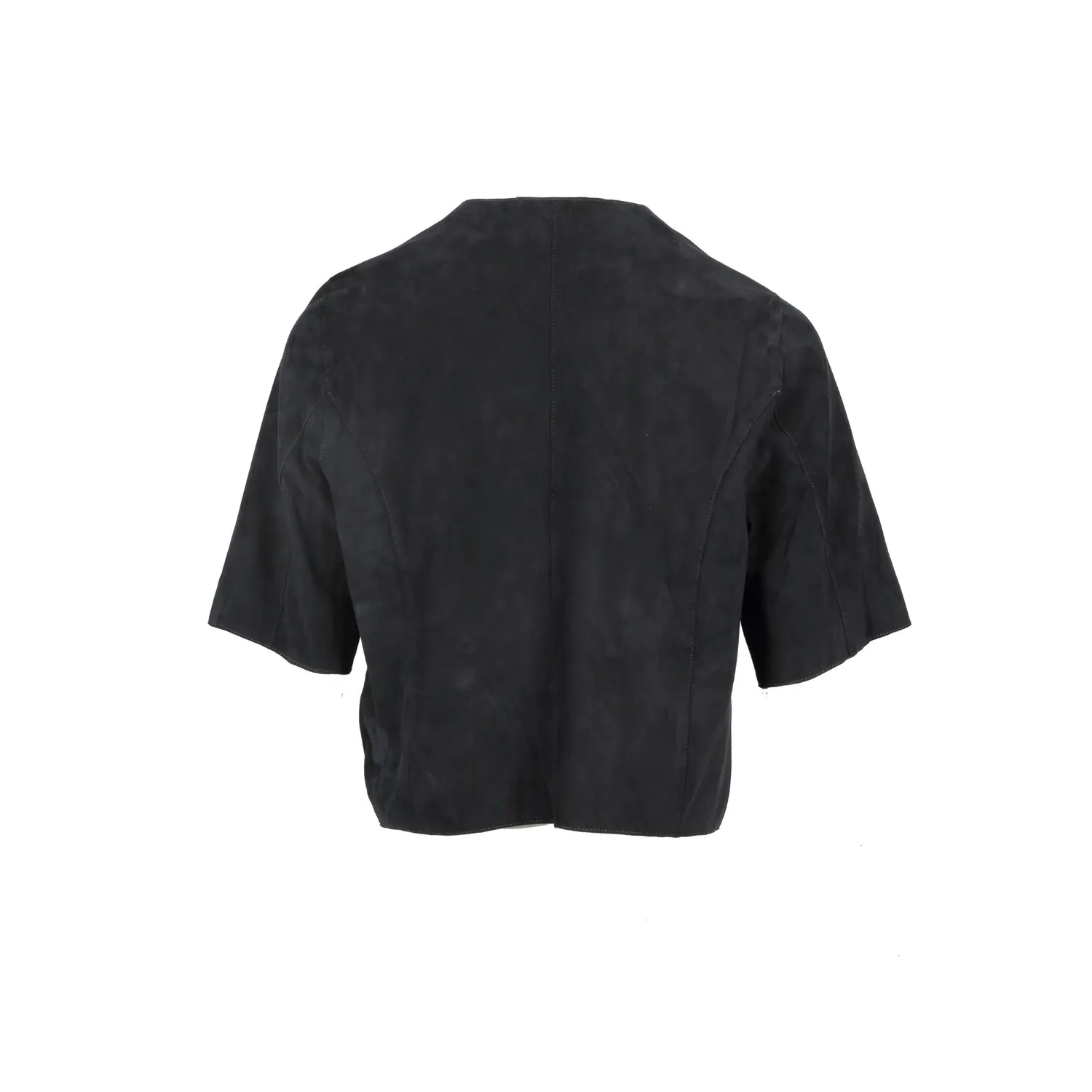 OAKWOOD KEIRA 65204 veste chèvre velours marine