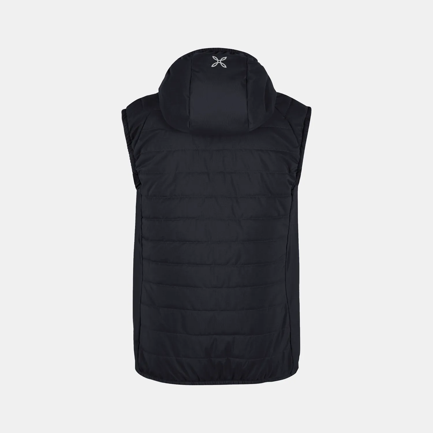 Montura Space Light gilet matelassé enfant noir/vert lime