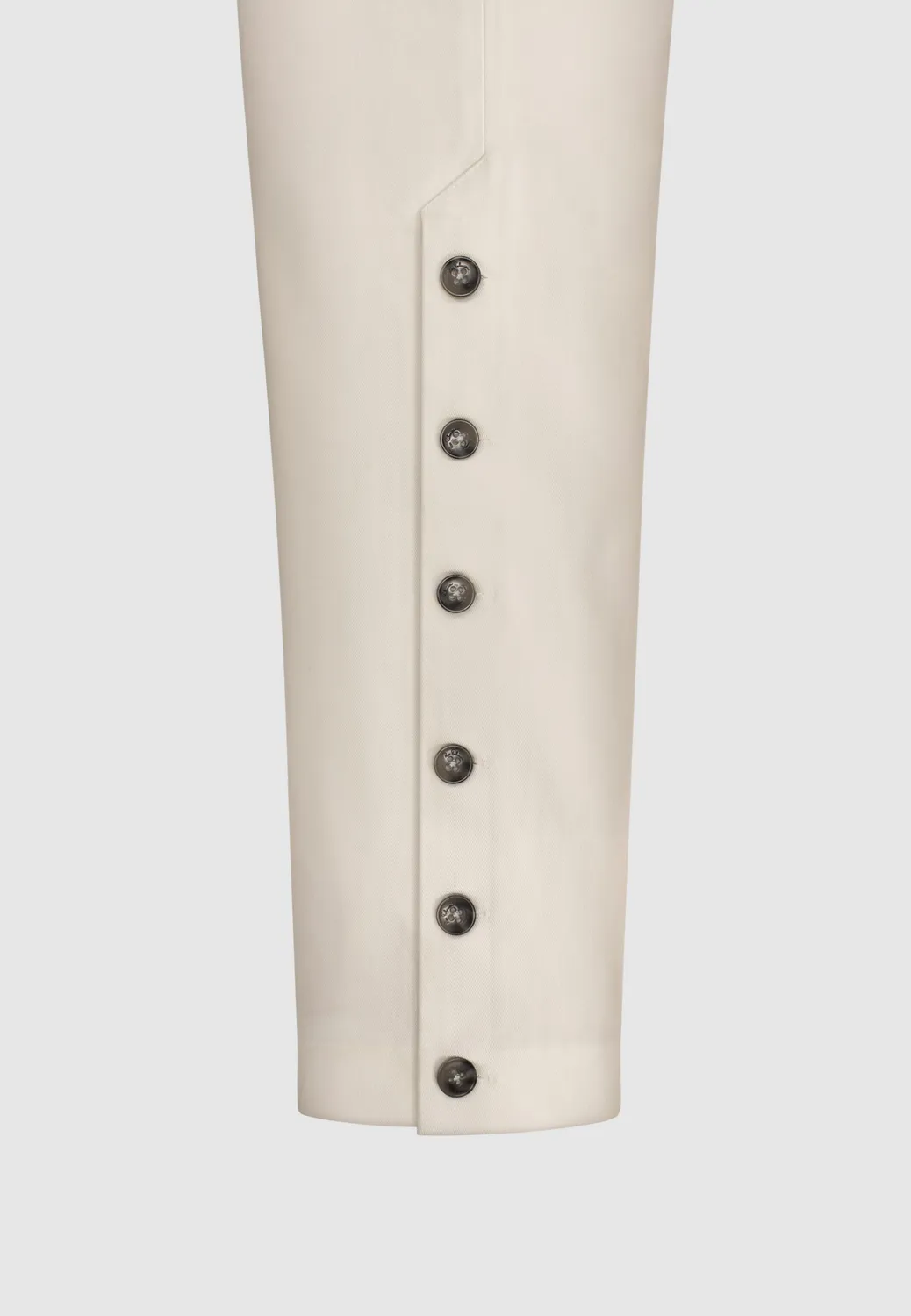 Pierre Talamon pantalon Jump beige coupe droite