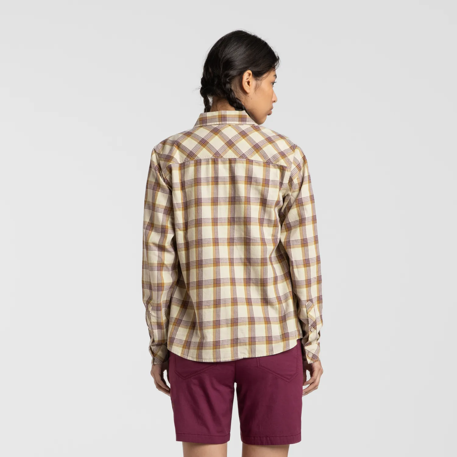 Montura Cotton Check Shirt Woman chemise femme carreaux