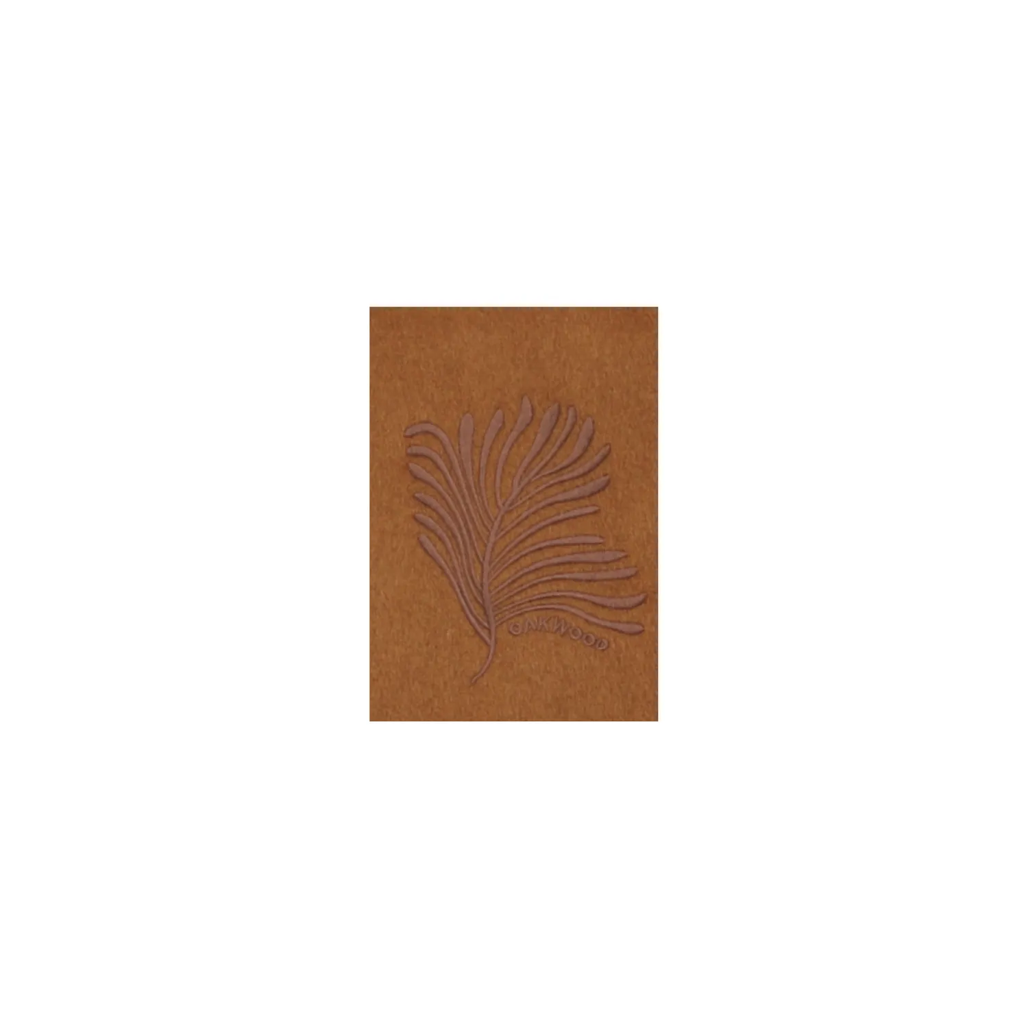 Oakwood Allegoria 64303 manteau laine tabacco ceinture