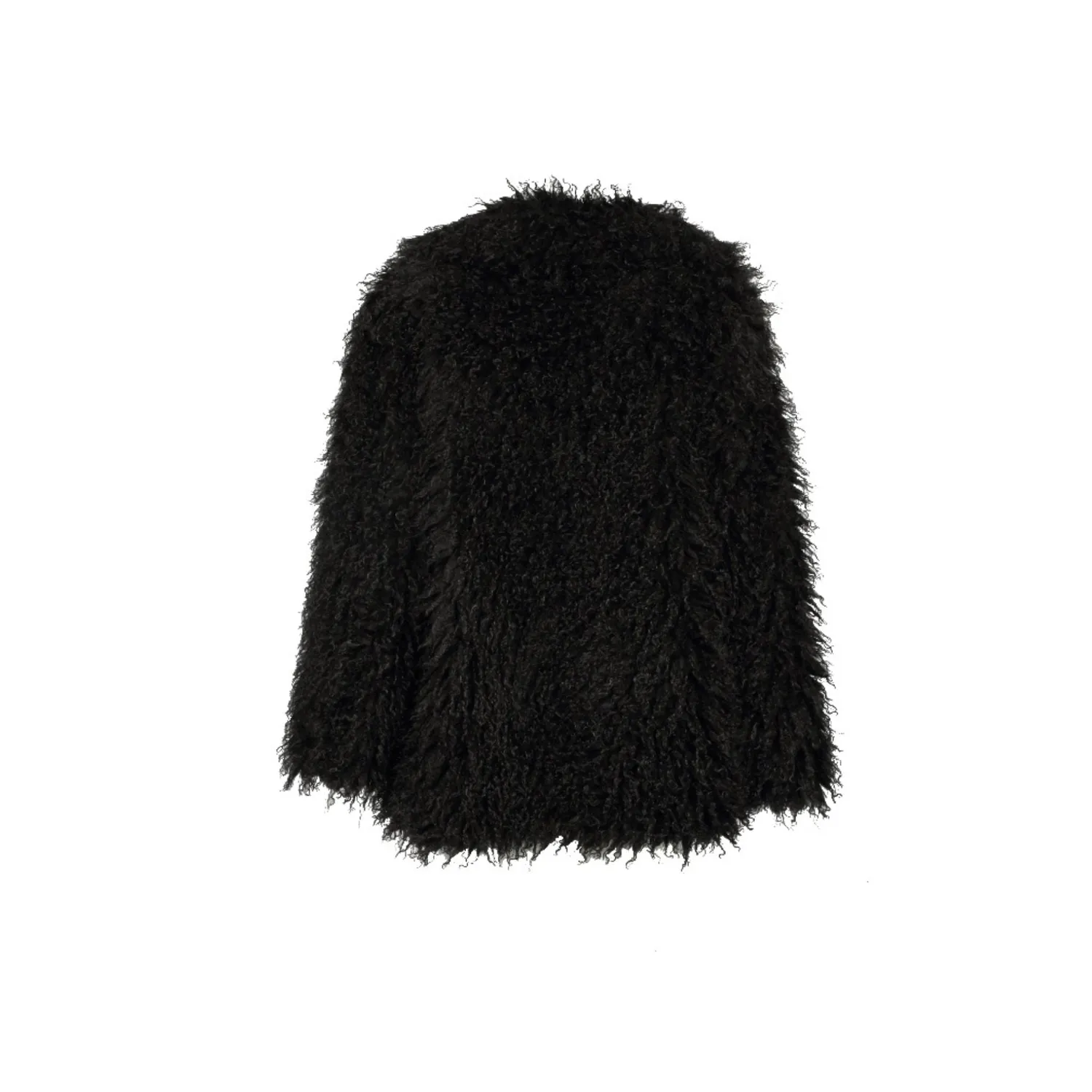 Oakwood Kiwi 65262 veste noir fausse fourrure