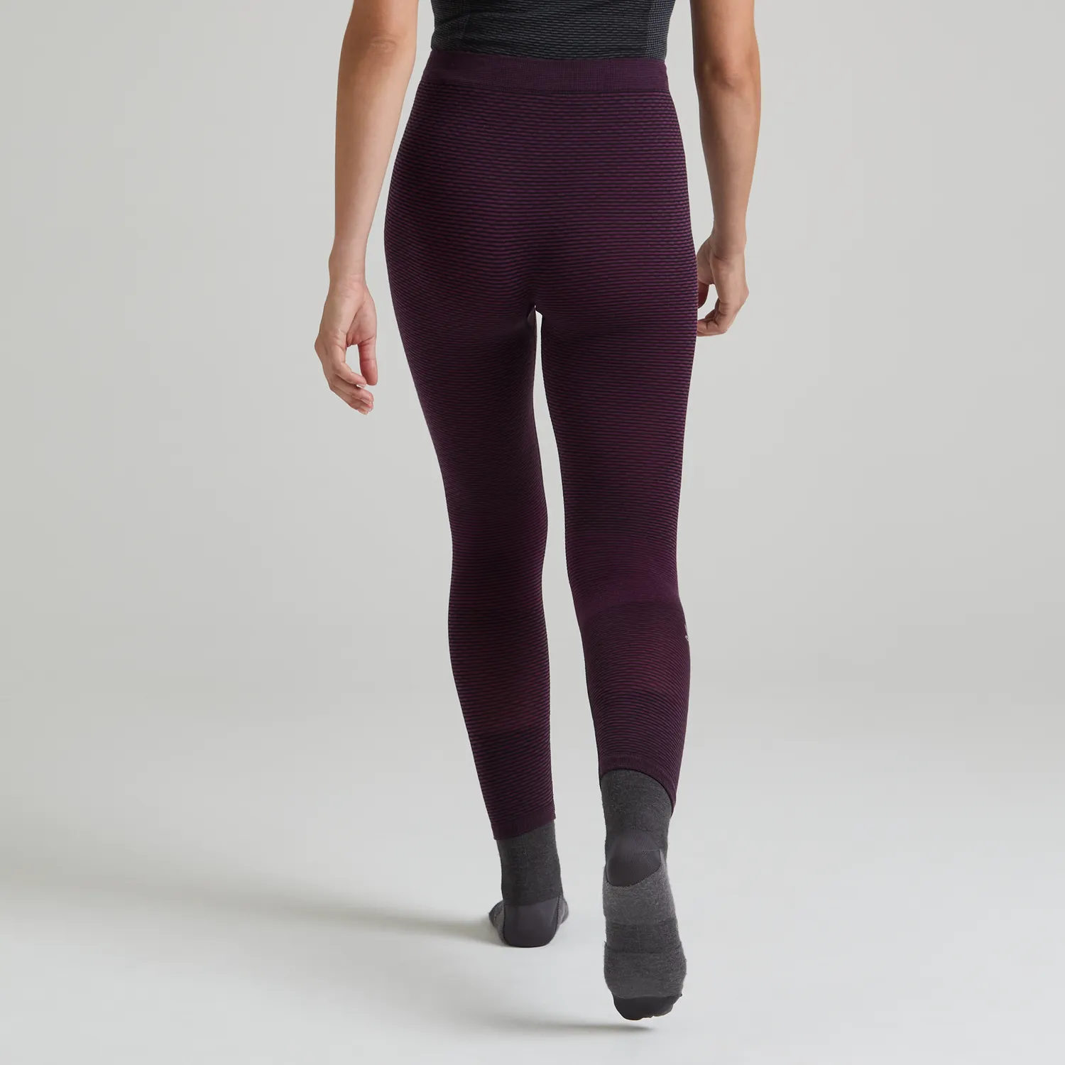 Montura Seamless Merino Pants collant bordeaux femme
