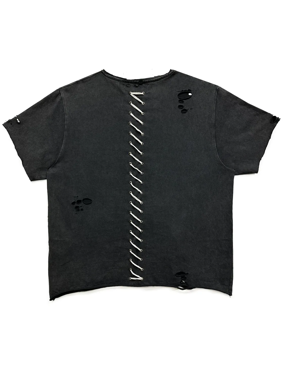 Paolo Leduc Cigarette t-shirt coton bio noir délavé