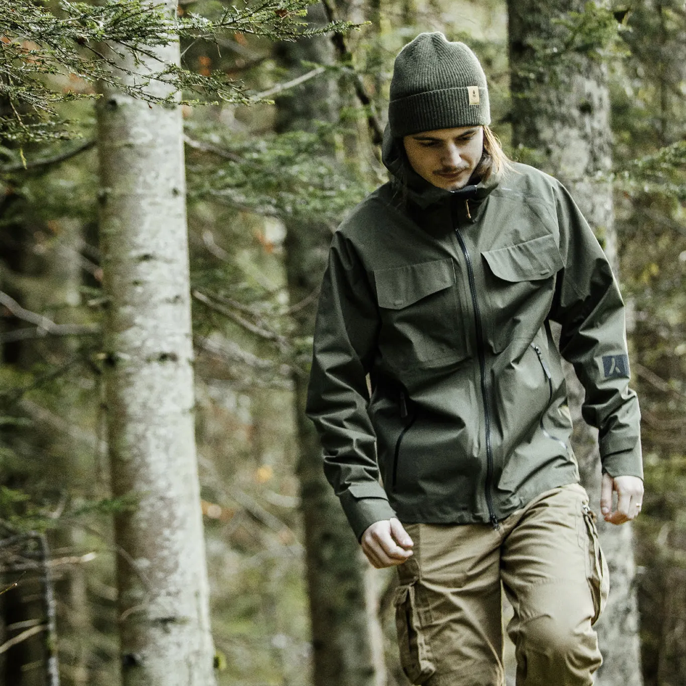 INSPYRATIONS RARE veste homme forêt 3L imperméable