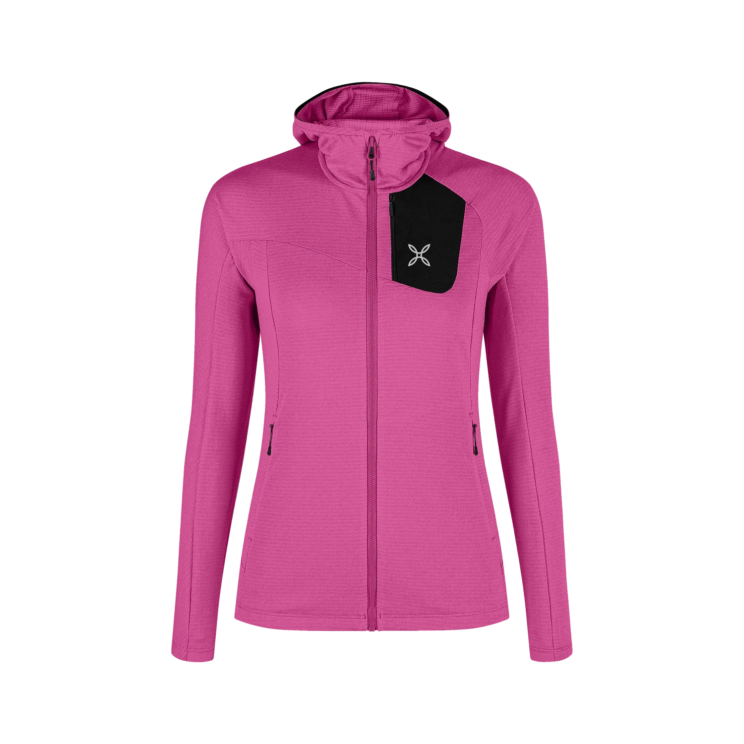 Montura Vertigo Power Grid polaire femme capuche noir respirant