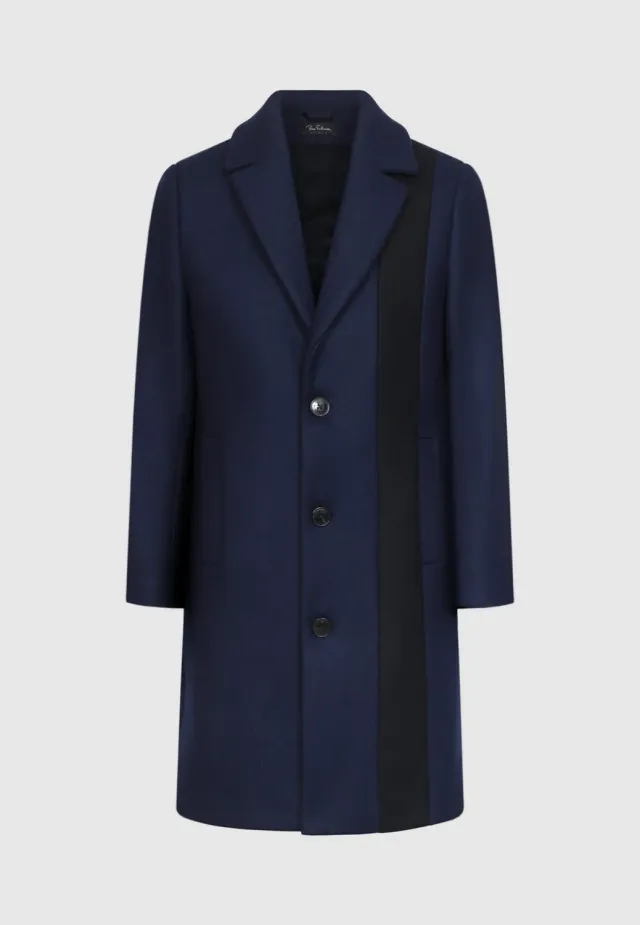 Pierre Talamon Breal Inlay manteau hiver