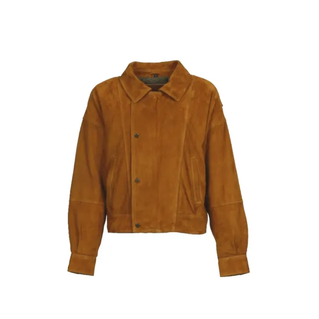 Oakwood Riviera 65278 blouson cuir chèvre fauve oversize