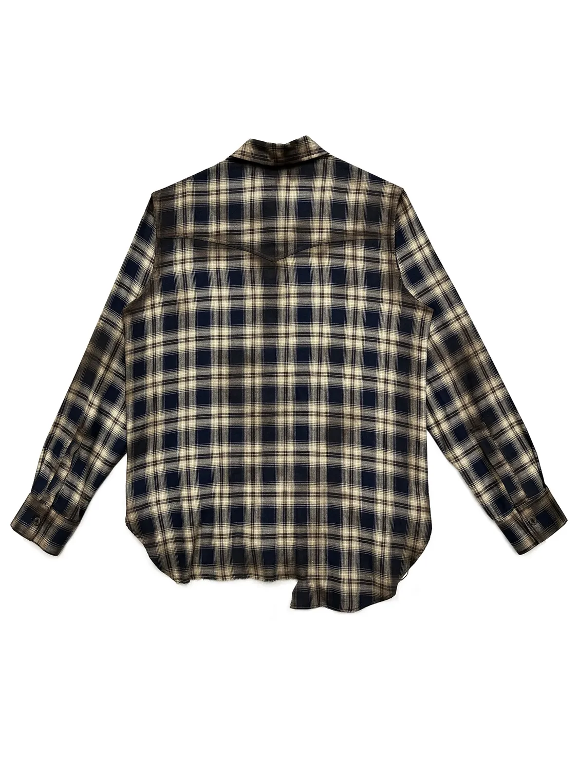 PAOLO LEDUC Lined Sins chemise coton effet usé S