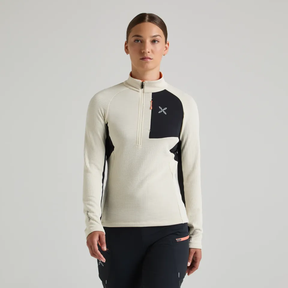 Montura Stretch Color 3 Zip polaire femme Polartec