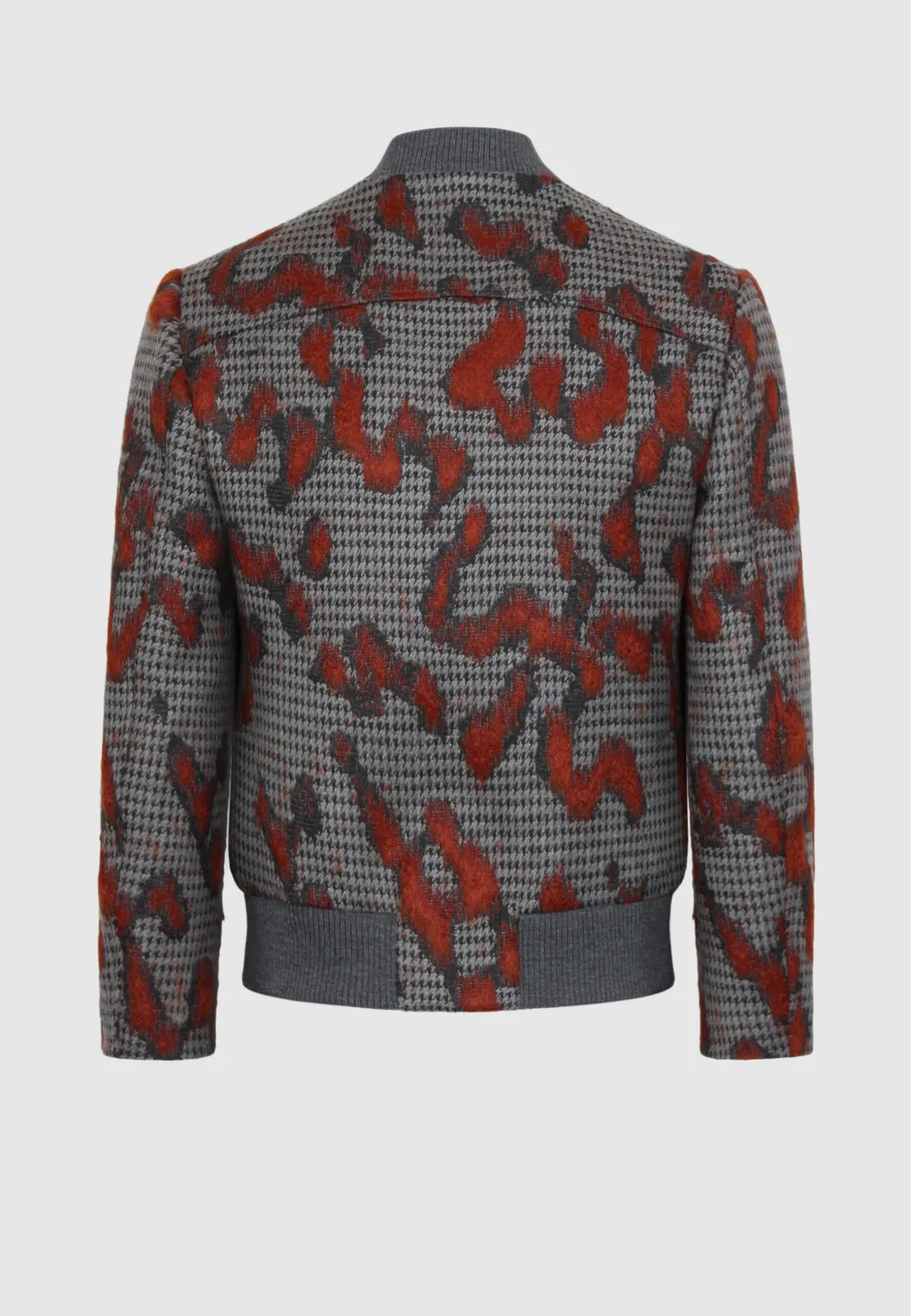 Pierre Talamon teddy gris brique homme blouson