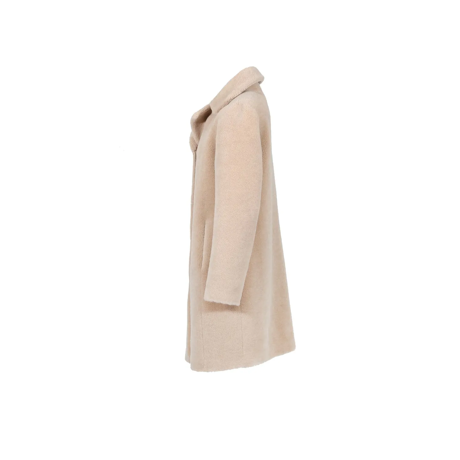 Oakwood Venus 64006 manteau laine café réversible