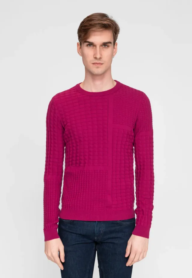 Pierre Talamon Fancy Fuchsia pull fuchsia