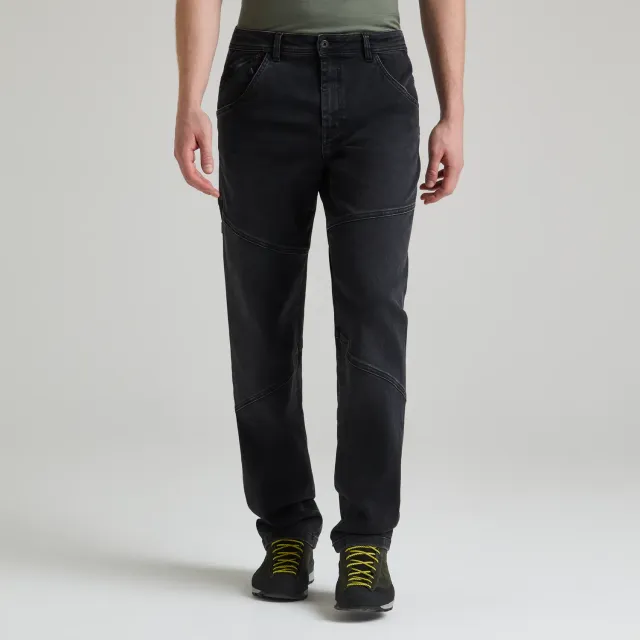 Montura Allez Black Denim Pants jean escalade noir stretch