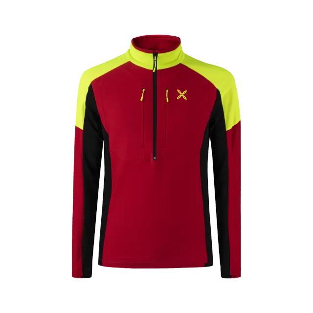 Montura Force anorak unisexe rouge polaire secours