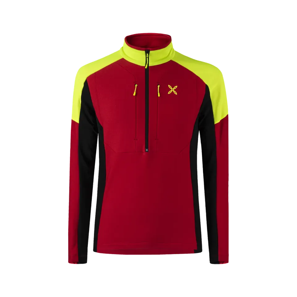 Montura Force anorak unisexe rouge polaire secours