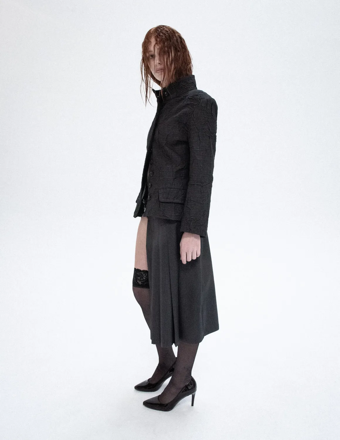 Paolo Leduc The Sacrament blazer froissé