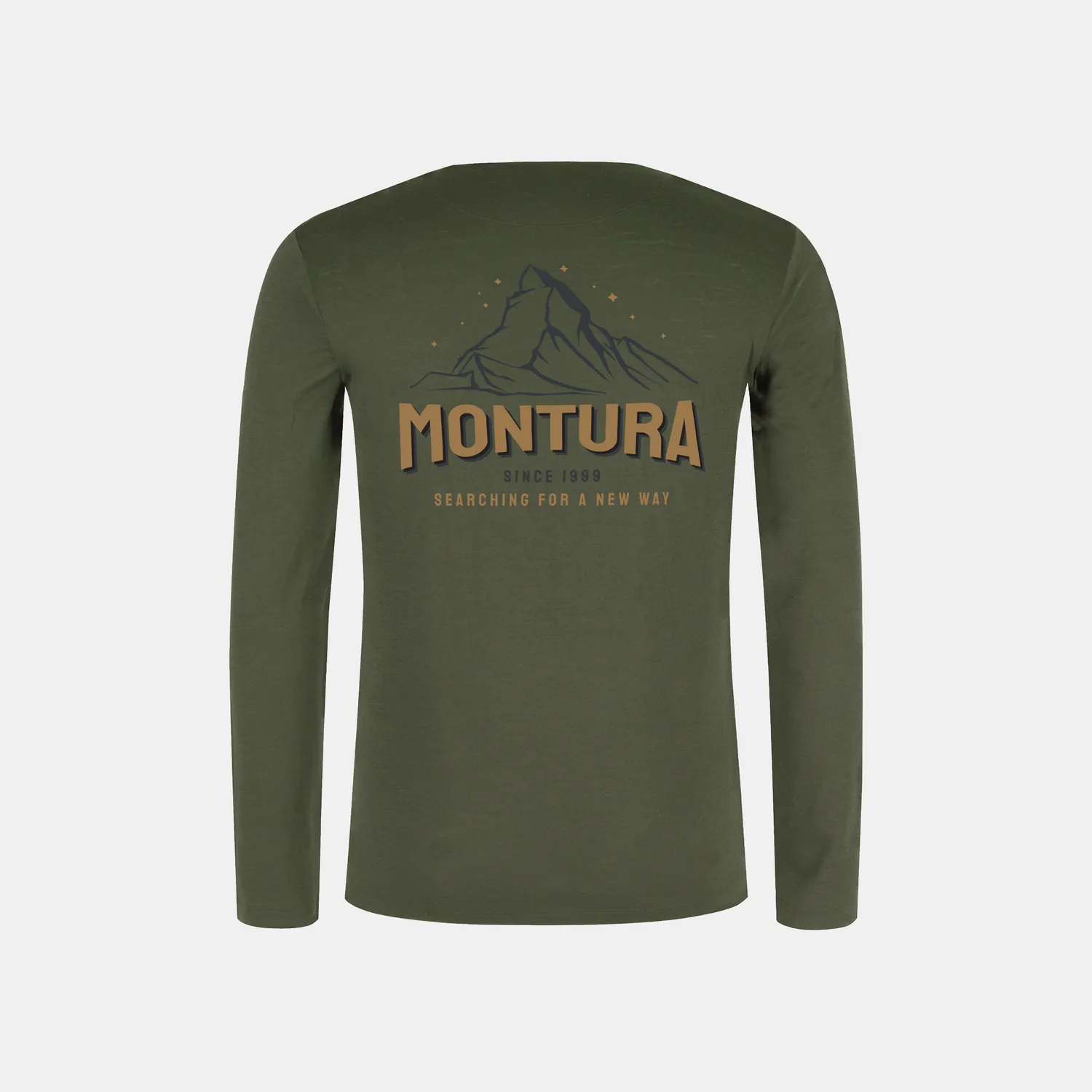 Montura Merino Mountain pull homme noir manches longues