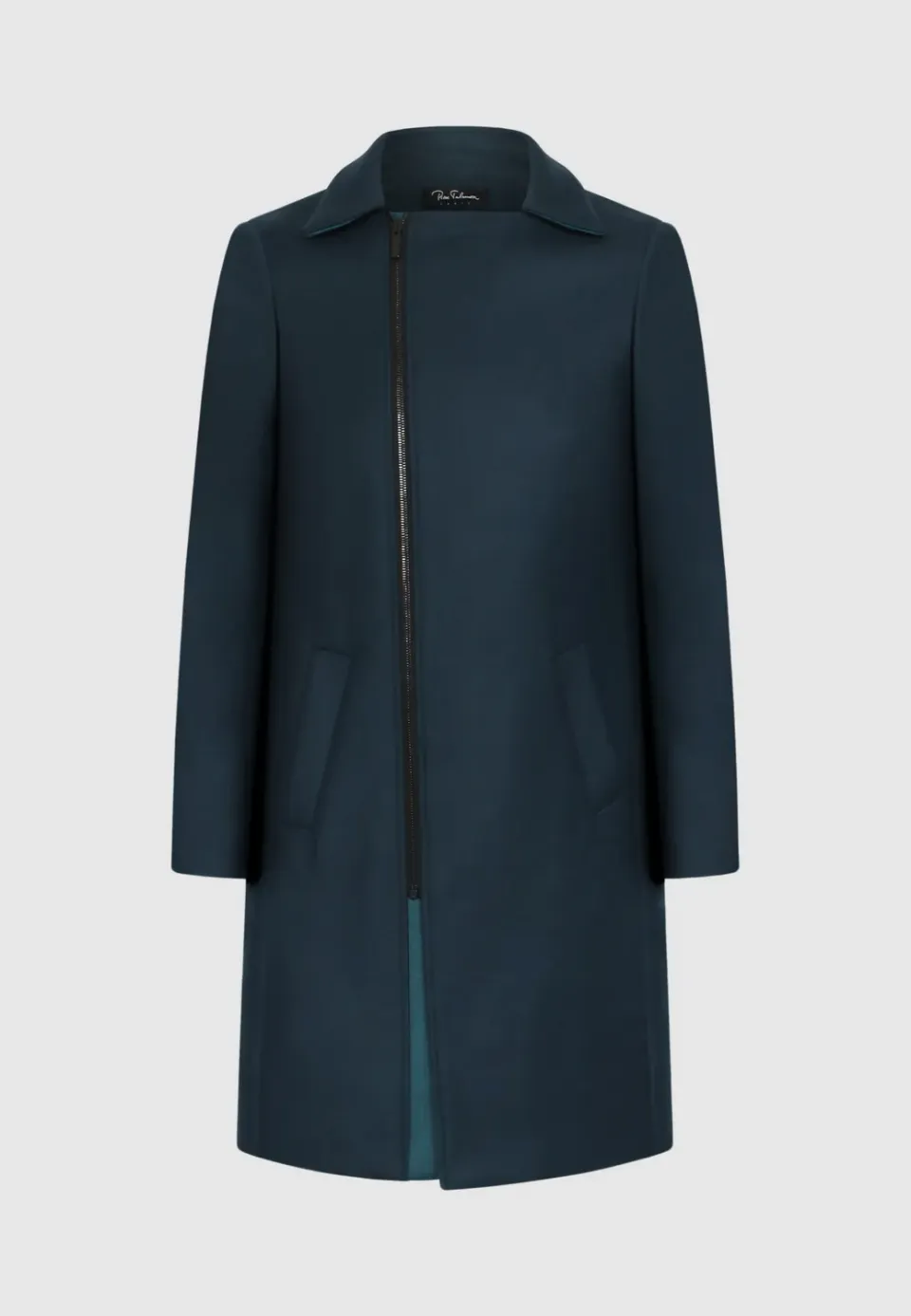 Pierre Talamon Keros Manteau Bleu Hiver