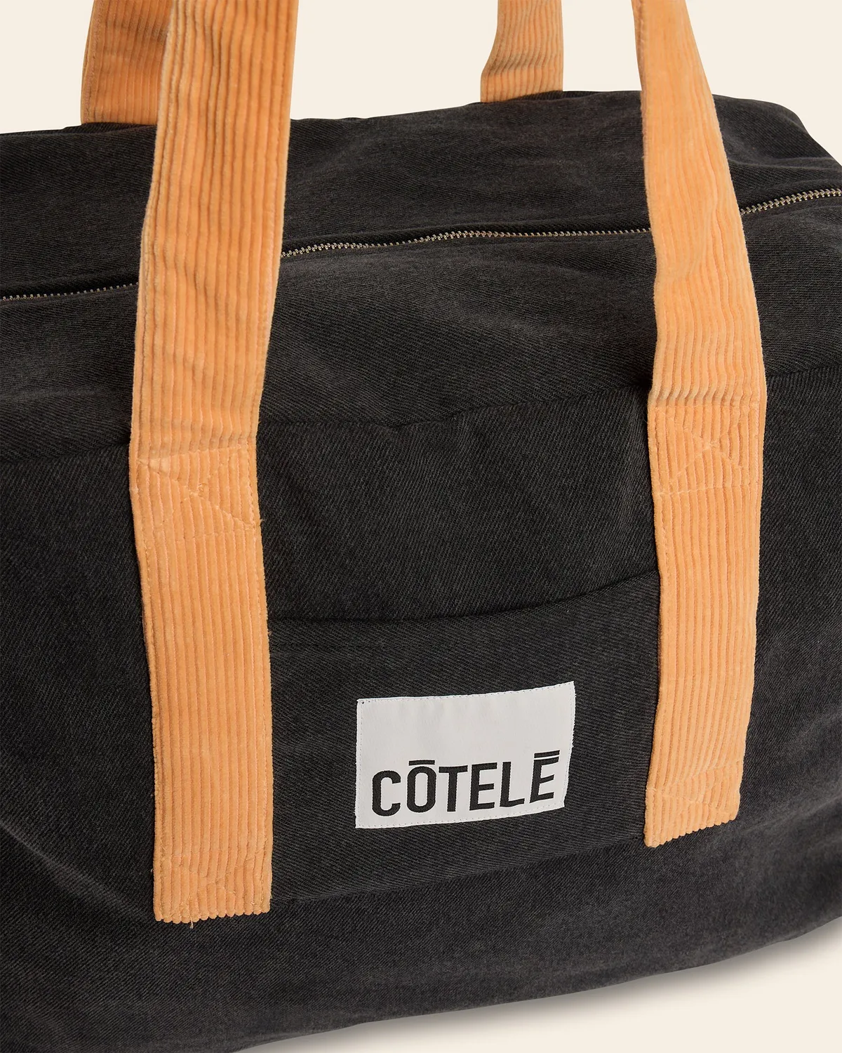 Cotelé Paris Sac Bonny week-end denim anthracite