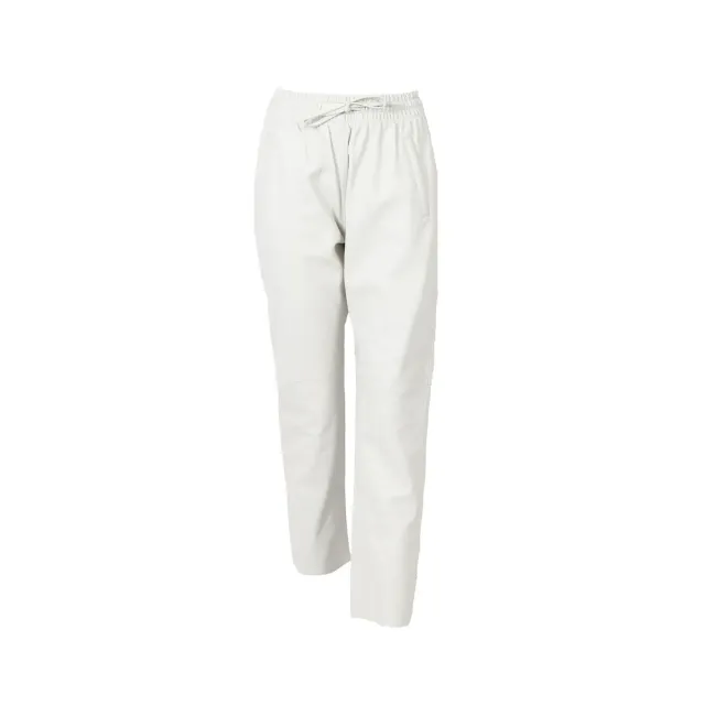 Oakwood Gift jogpant cuir blanc taille élastique