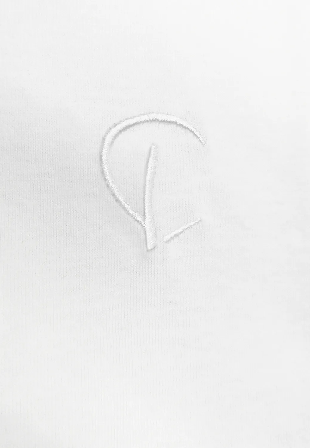 Pierre Talamon Jersey Blanc t-shirt blanc coton
