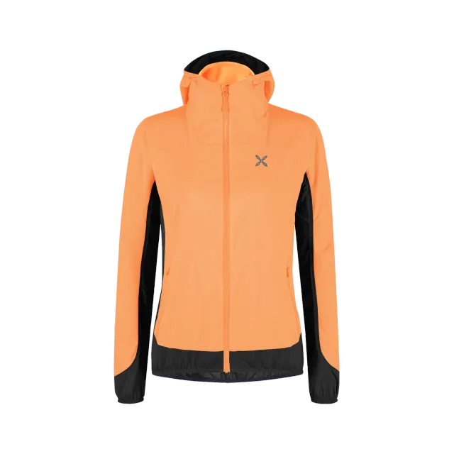 Montura Rise Octa veste femme bordeaux coupe-vent