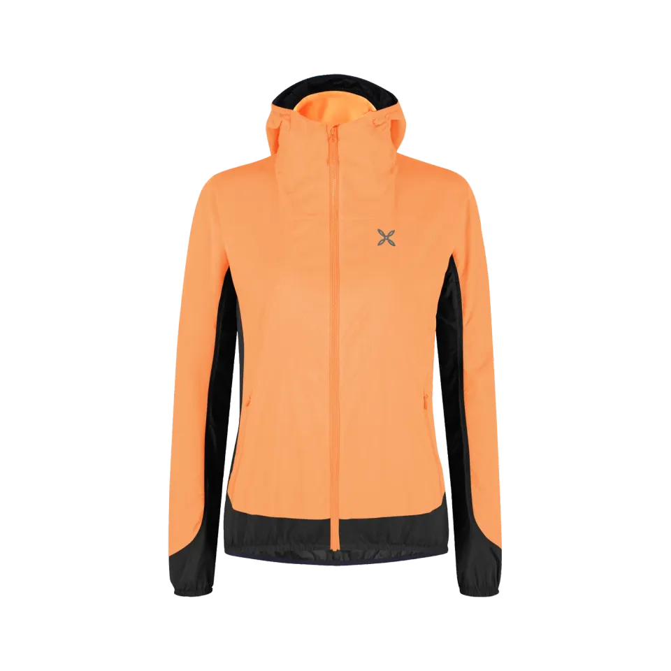 Montura Rise Octa veste femme bordeaux coupe-vent